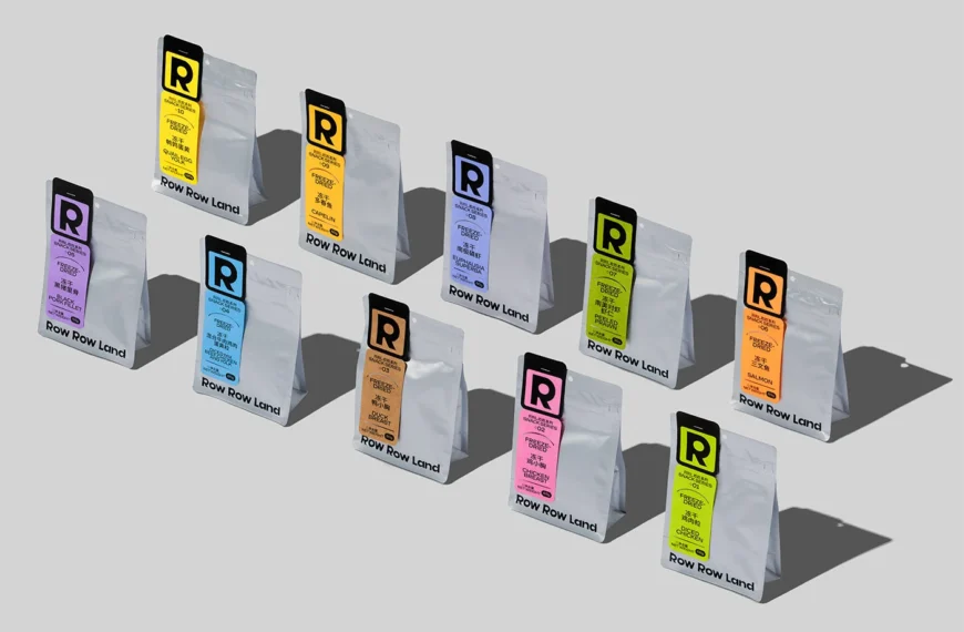 Row Row Land’s Packaging Turns Pet Snacks Into A Statement