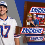 Mars drafts Josh Allen for LTO Snickers packs