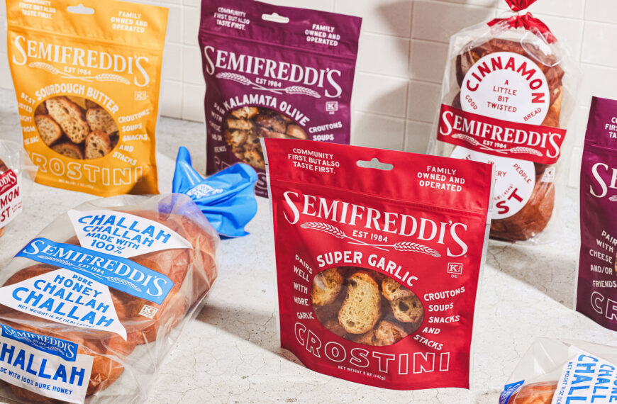Stout Design’s Fresh Baked Branding for Semifreddi’s