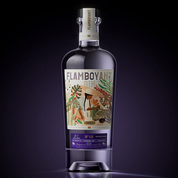 Flamboyant Gin Goes Maximalist with Glow-in-the-Dark Storytelling