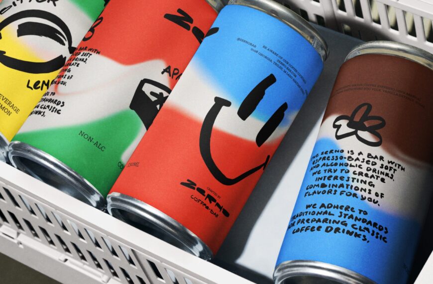 Zerno’s Packaging Balances Raw Typography and Confident Color
