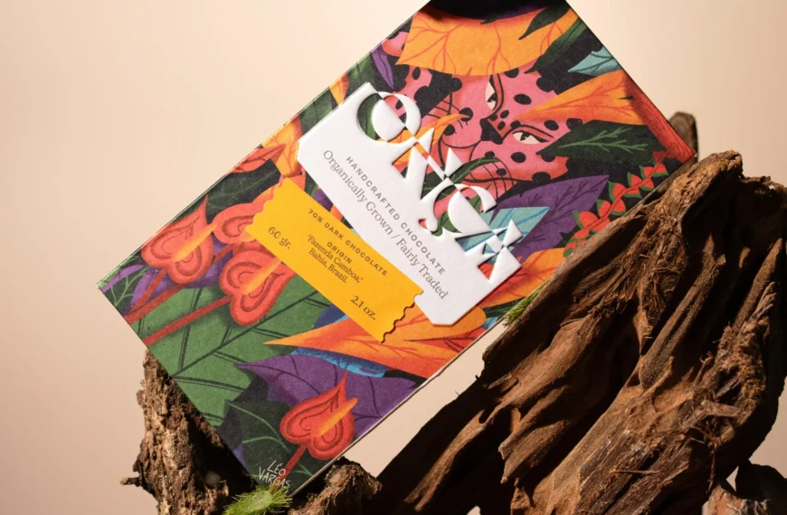 Onca 25 Delivers Wild Elegance With Every Chocolate Bar Wrapper