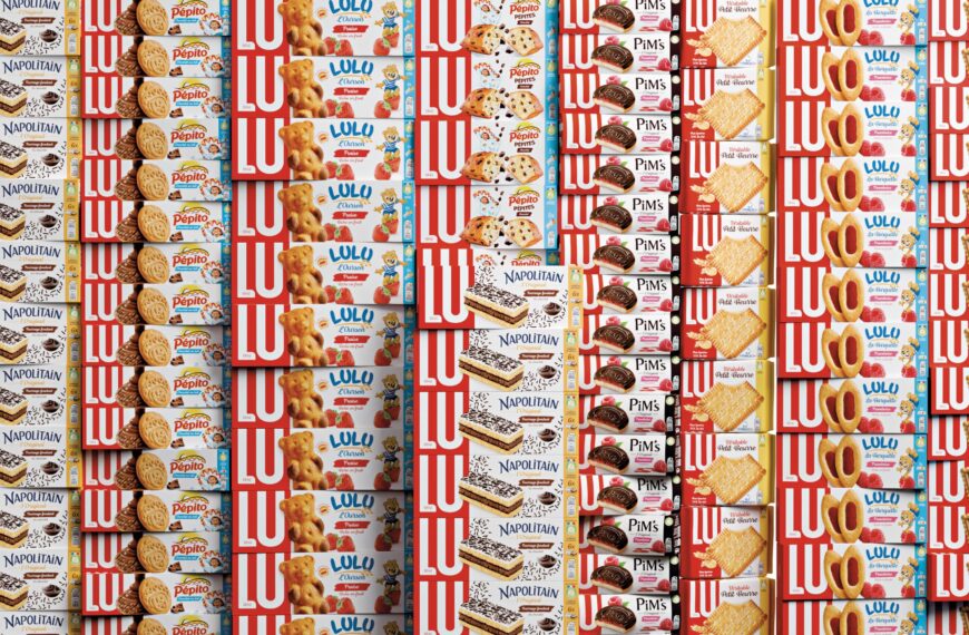 Dragon Rouge Gives French Treat Brand LU a Cheery Refresh