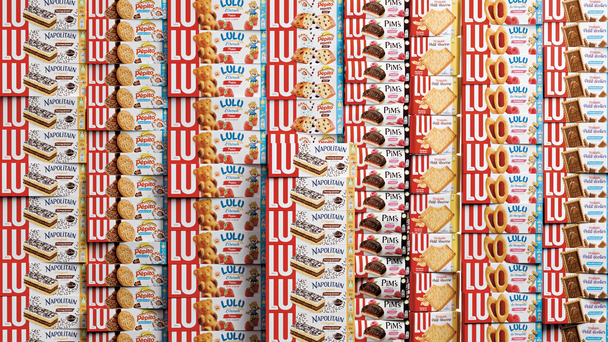 Dragon Rouge Gives French Treat Brand LU a Cheery Refresh