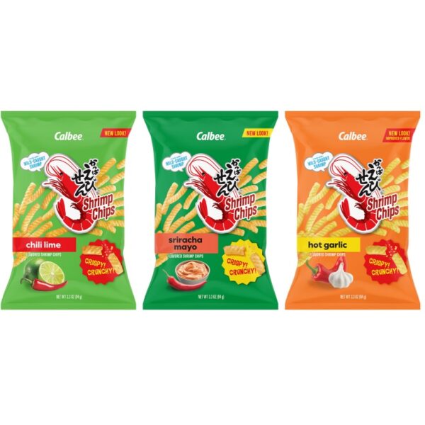 Calbee Shrimp Chips unveils packaging refresh