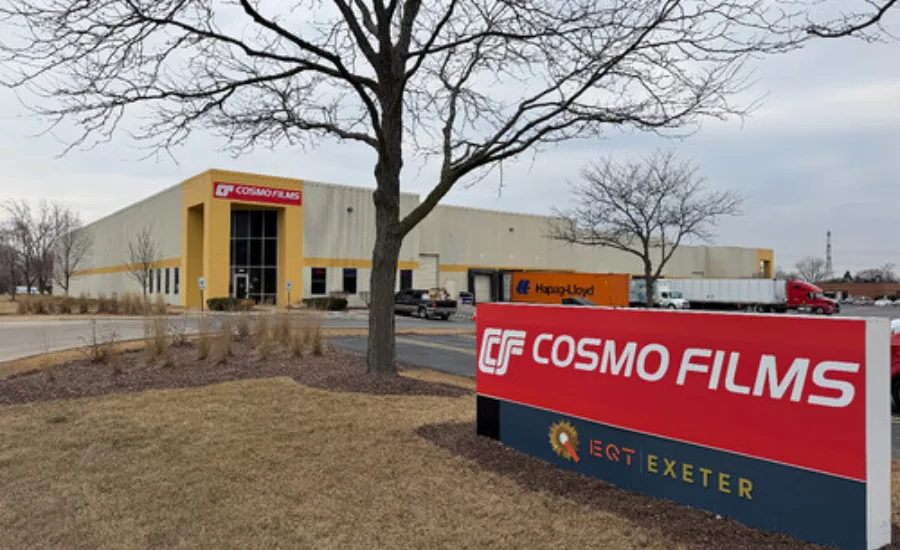 Cosmo Films Expands US Operations with Installation of High-Speed Slitter