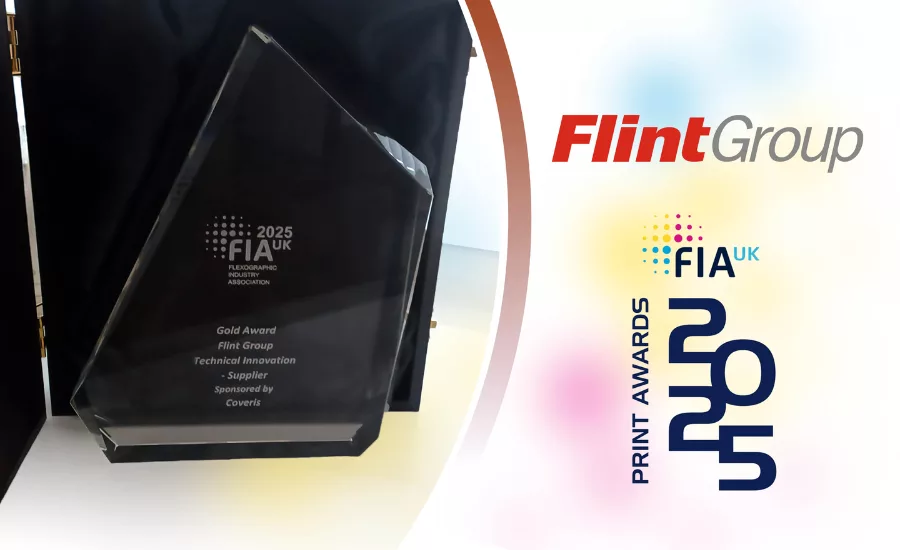 Flint Group's NC-Free Ink Innovations Earn Gold at FIA UK Awards