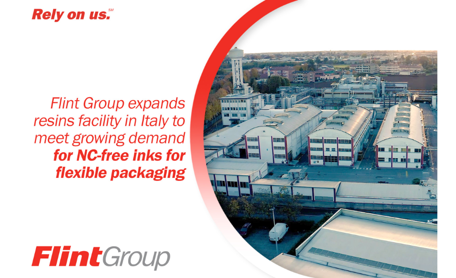 Flint Group Expands Resin Production Facility in Italy
