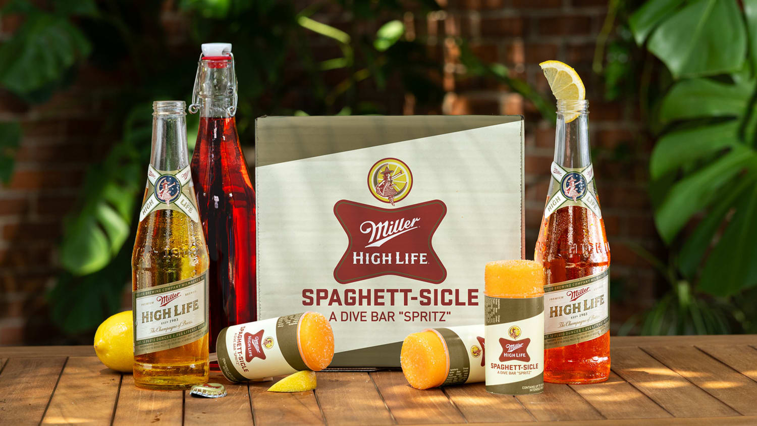 Miller High Life Drops the Champagne of Push-Up Pops, the Spaghett-sicle