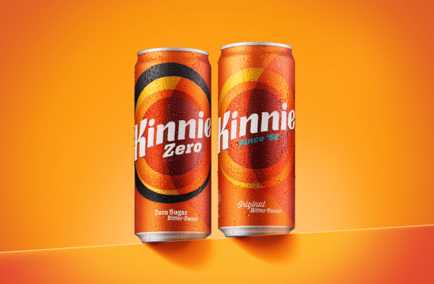 Kinnie’s New Look Hits Hard with Citrus Geometry and Retro Punch