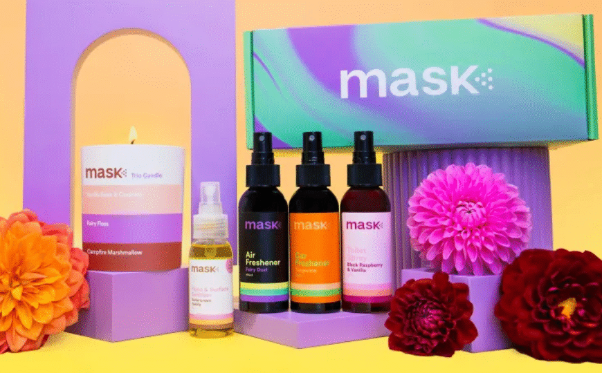 Mask’s Candy-Colored Packaging by Jo Cutri Studio