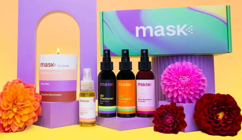 Mask’s Candy-Colored Packaging by Jo Cutri Studio