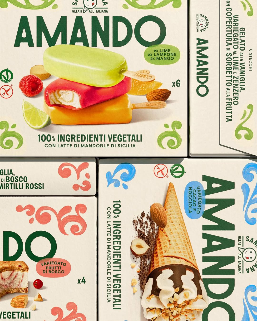 Auge Turns a Vegan Gelato Brand Into a Scoop of Pure Joy