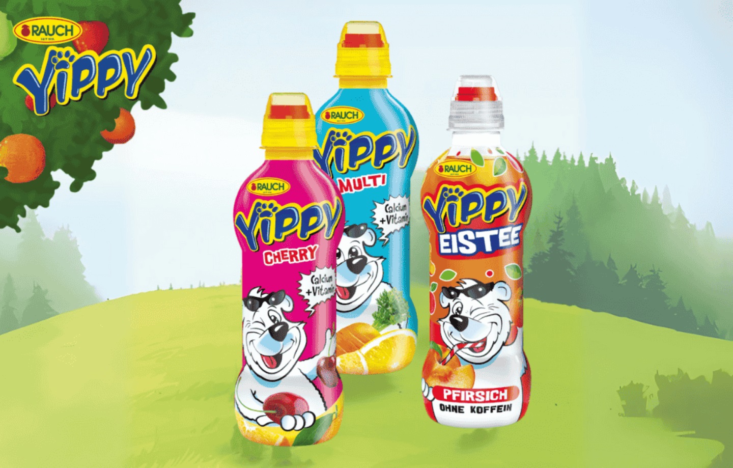 Amcor enhances recyclability of RAUCH Yippy drink in Austria