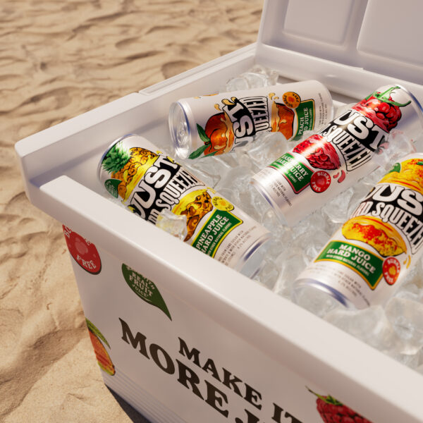 Thirst Squeezes Out Every Juicy Pop-Art Drop For RTD Brand Just Hard Squeezed