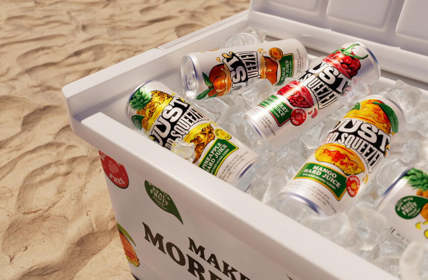 Thirst Squeezes Out Every Juicy Pop-Art Drop For RTD Brand Just Hard Squeezed