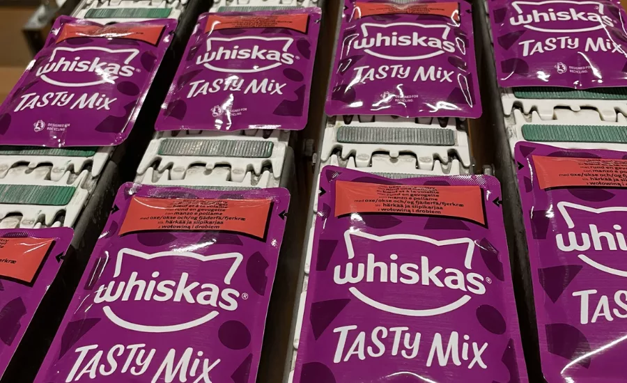 Mars Develops Recyclable Pet Food Pouch for its WHISKAS® Brand