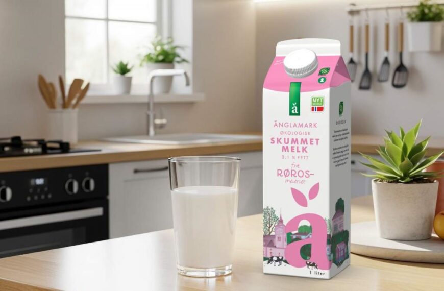 Rørosmeieriet launches sustainable packaging for Coop’s Änglamark brand