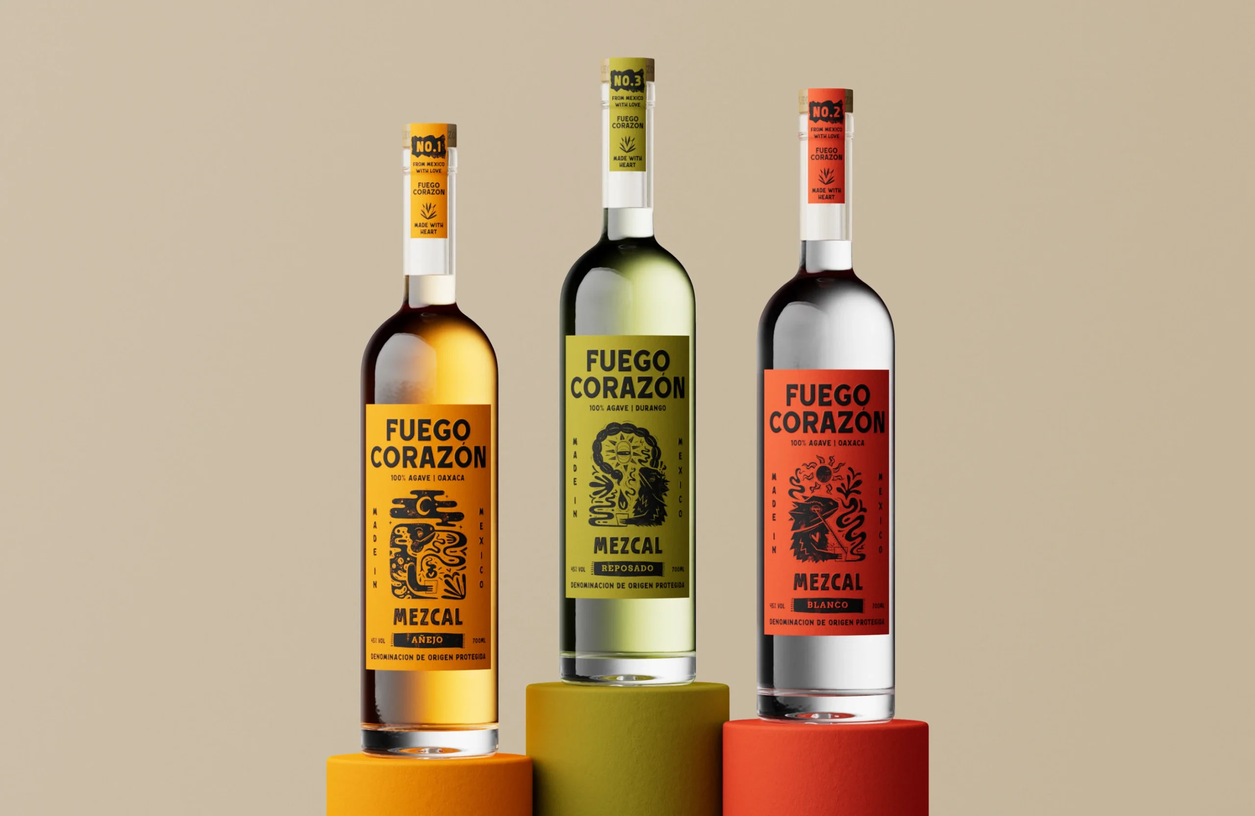 Fuego Corazón Turns Up the Volume on Mezcal Branding