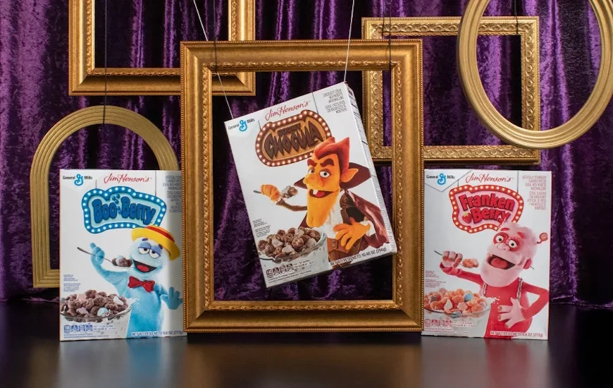 General Mills' Monsters Cereals Get Upgrade with Help of Jim Henson Company