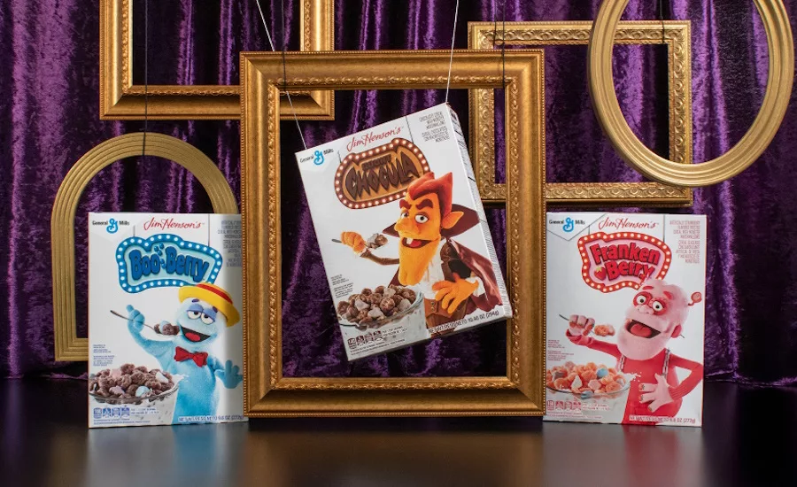 General Mills' Monsters Cereals Get Upgrade with Help of Jim Henson Company
