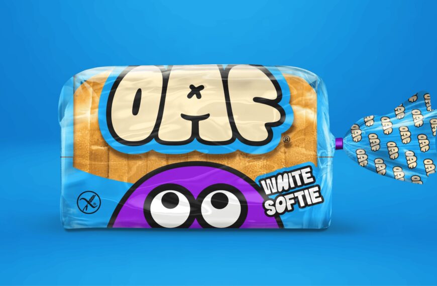 OAF’s Packaging Brings Cartoon Mischief to the Bakery Aisle