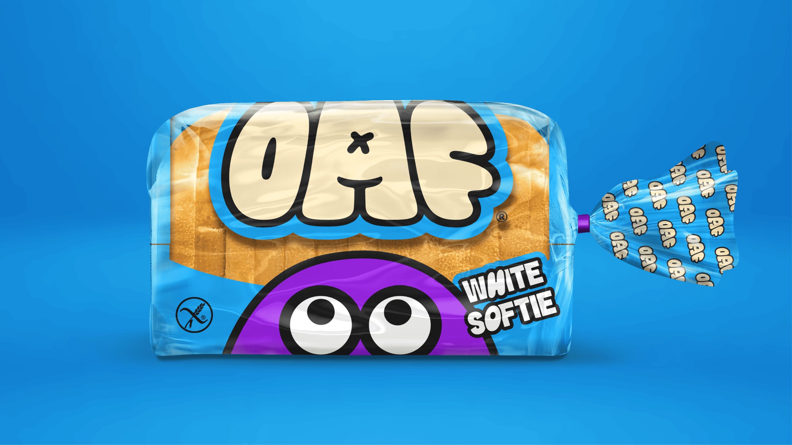 OAF’s Packaging Brings Cartoon Mischief to the Bakery Aisle