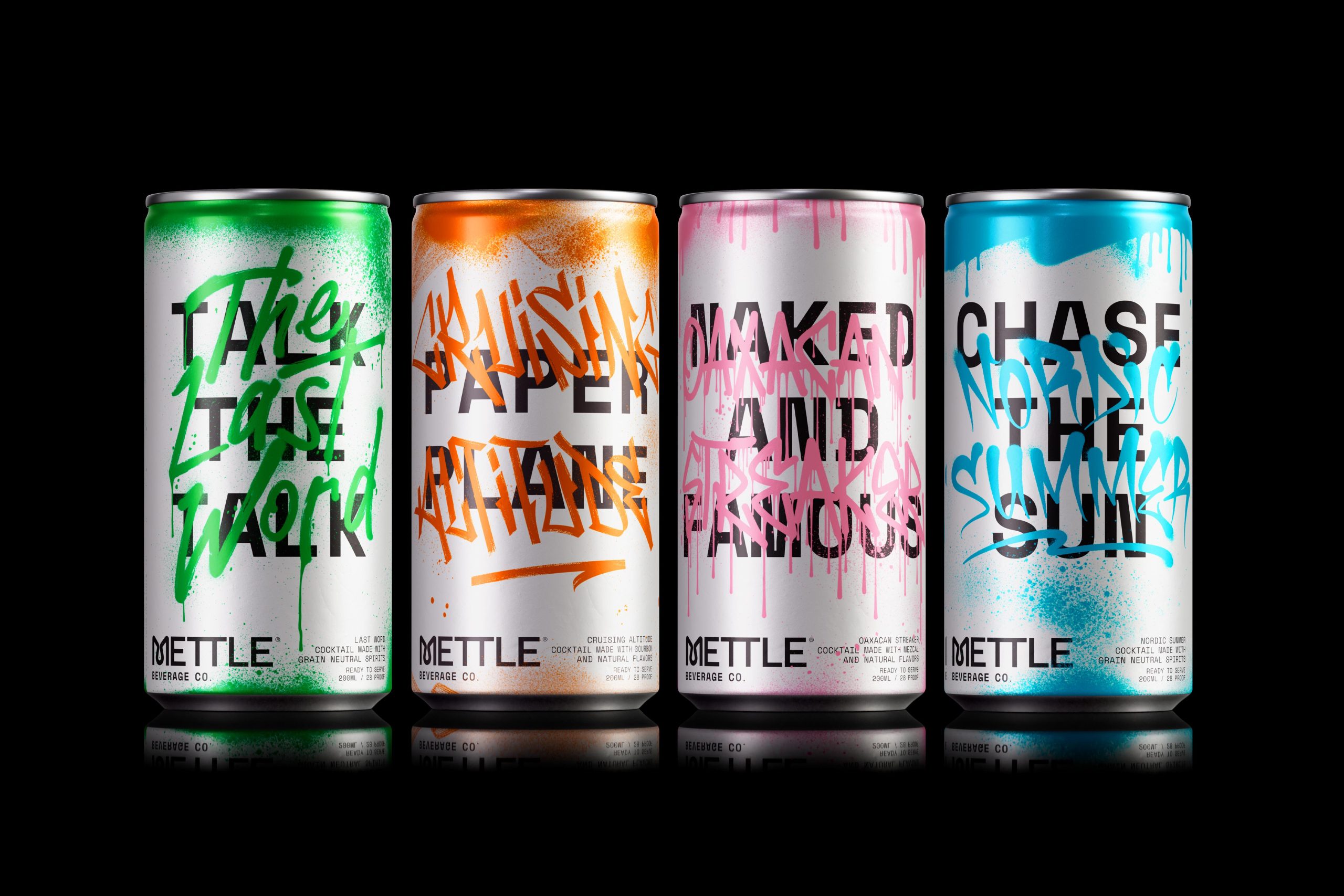 Spray Paint Meets Spirits