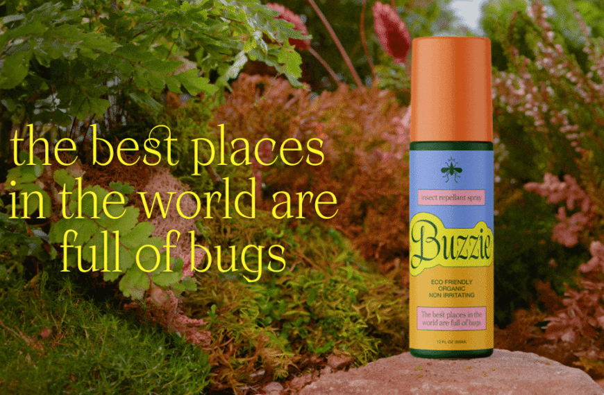 Bug Spray Gets the Day Job Treatment With Buzzie, A Kinder, Gentler Insect Repellent