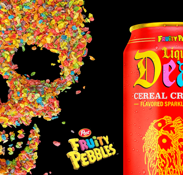 Liquid Death and Fruity Pebbles Collab on Sparkling Cereal Water (and It’s Not As ‘Unhinged’ As You Think)