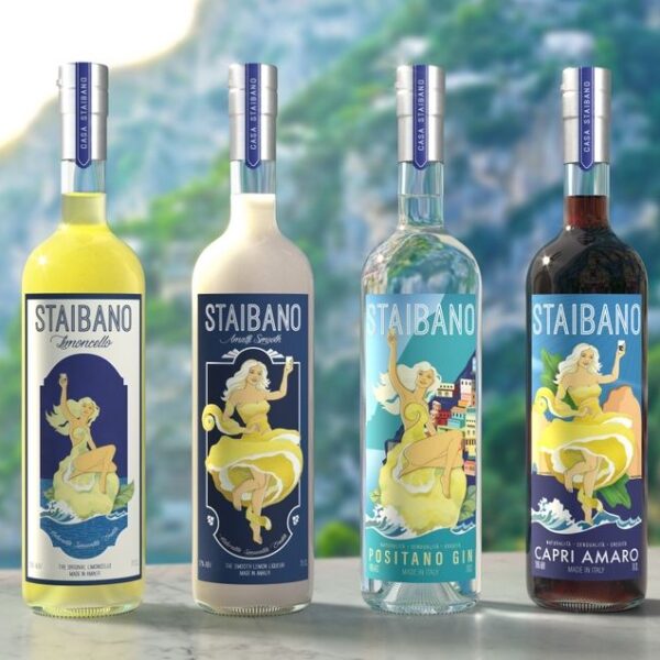 Studio Minerva Bottles the Amalfi Coast for Staibano