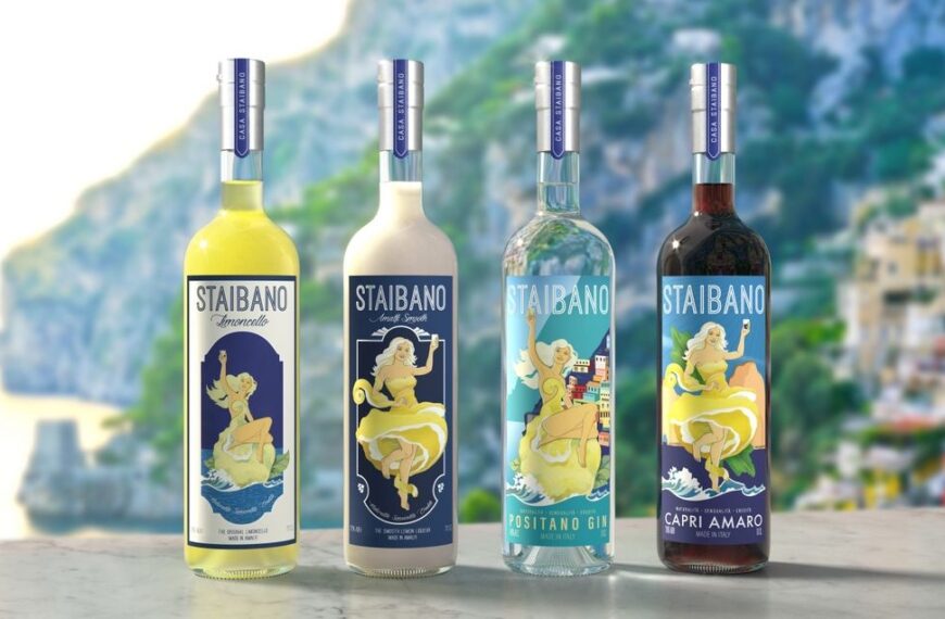 Studio Minerva Bottles the Amalfi Coast for Staibano