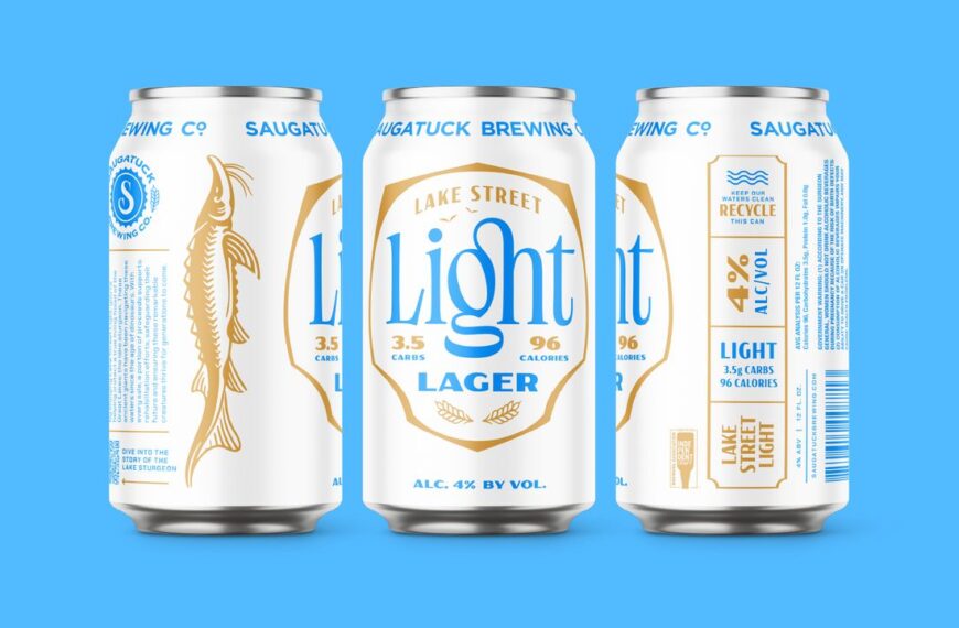 Lake Street Lager’s No-Nonsense Cans Offer a Lighter Look