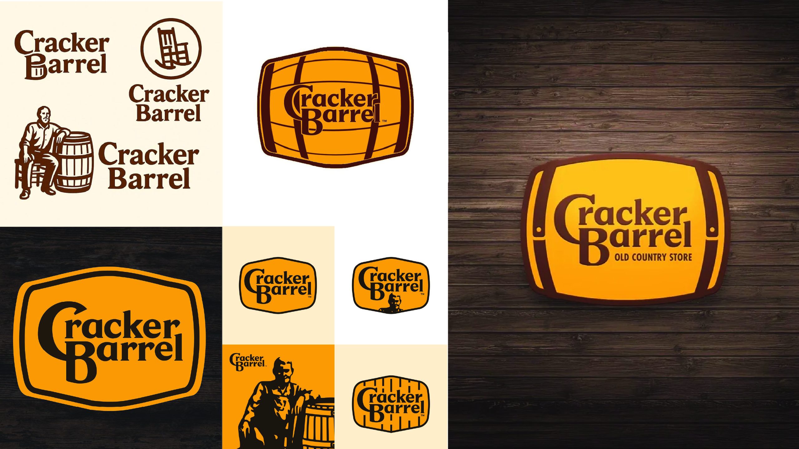 The Best (and Worst) Redesigned Cracker Barrel Logos