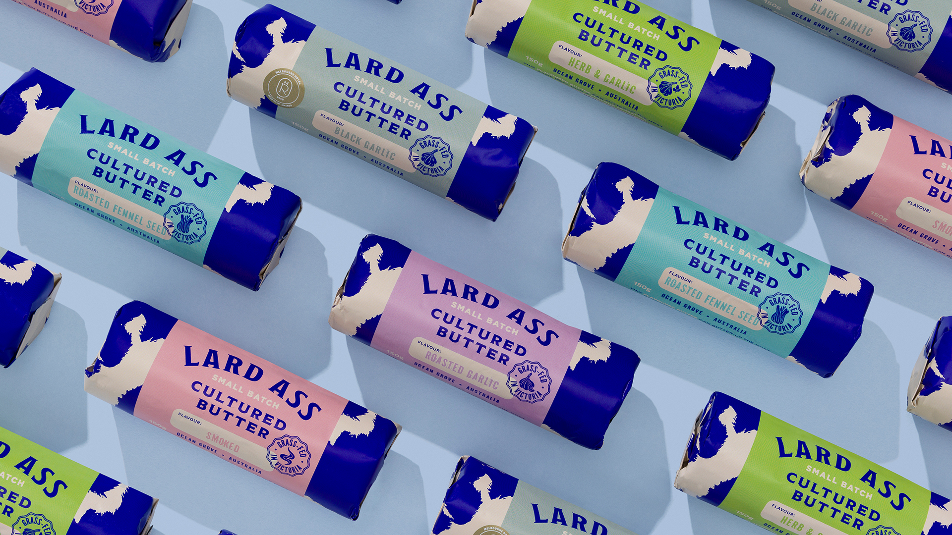 Australia’s Boldest Butter Brand Lard Ass Launches Vibrant New Look