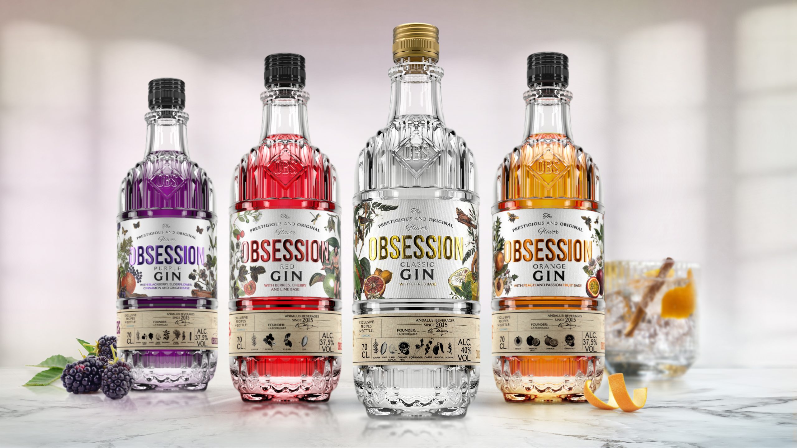Studio One Eleven Creates Obsession-Worthy Packaging For Obsession Gin