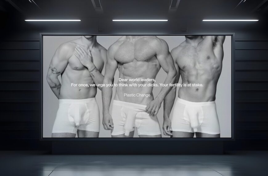 ‘Are You Packing Microplastics?’ Parodies Calvin Klein Underwear Ads To Save The Planet