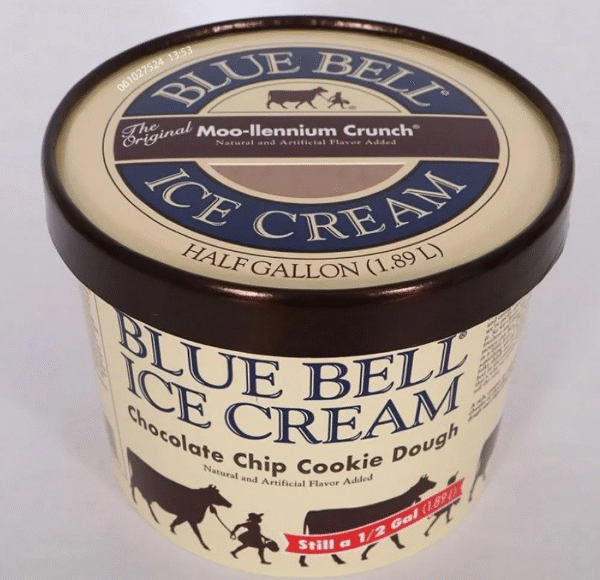 Blue Bell ice cream pulled from US shelves after packaging blunder
