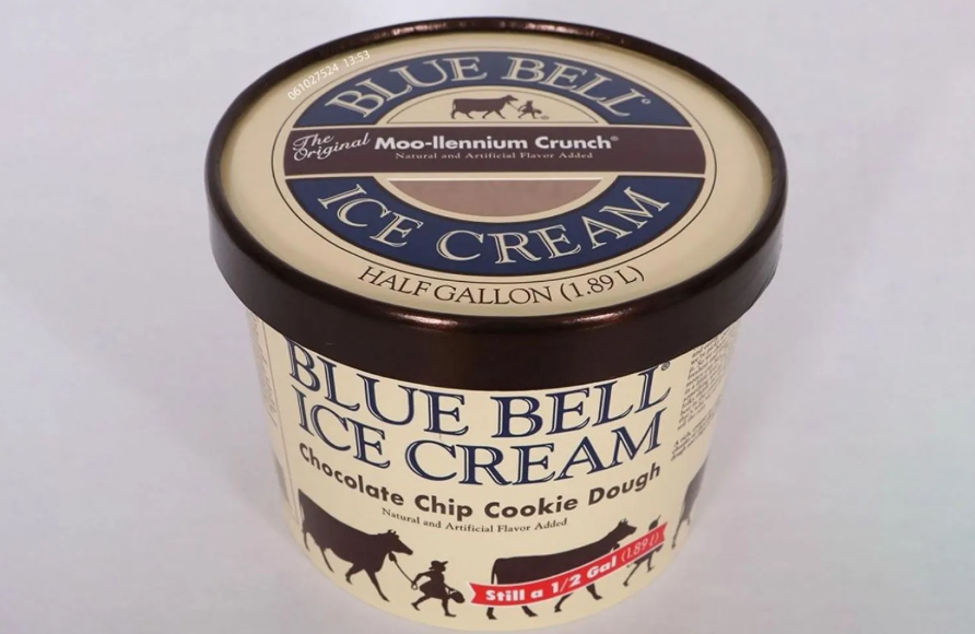 Blue Bell ice cream pulled from US shelves after packaging blunder