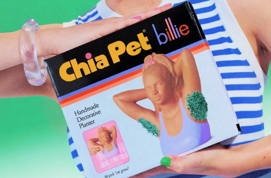 Billie Releases Chia Pet To Lampoon Made-Up Beauty Standards
