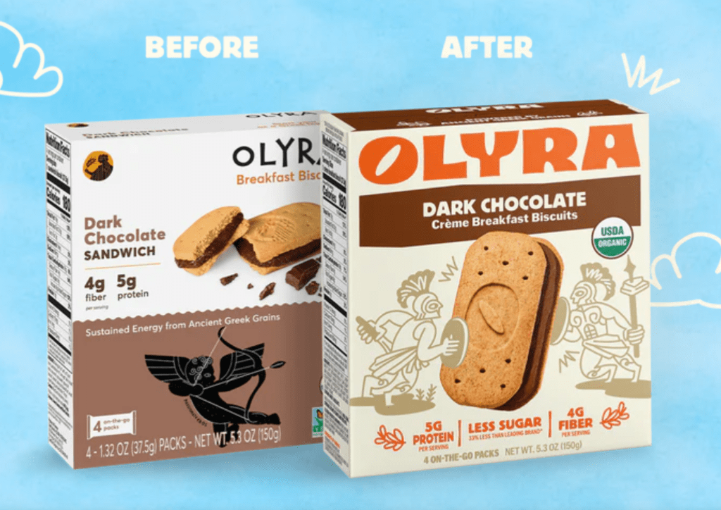 Interact’s Packaging for Olyra Foods Values Practical Clarity