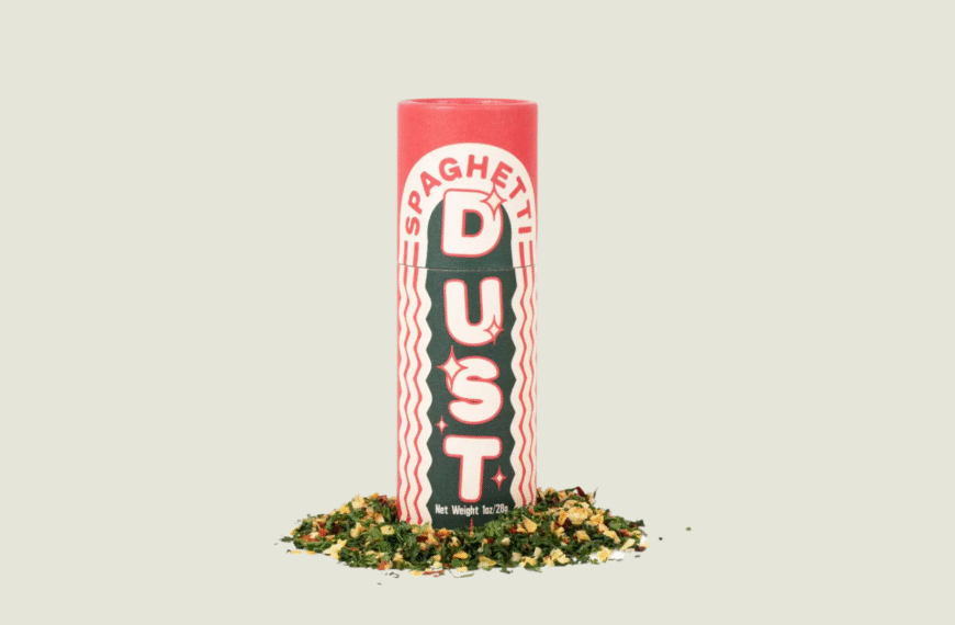 L’Isolina’s Spaghetti Dust Offers Up a New Take On Spice Mixes With Fun Packaging