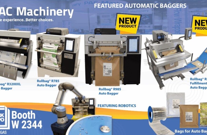 PAC Machinery to unveil new packaging innovations at PACK EXPO Las Vegas