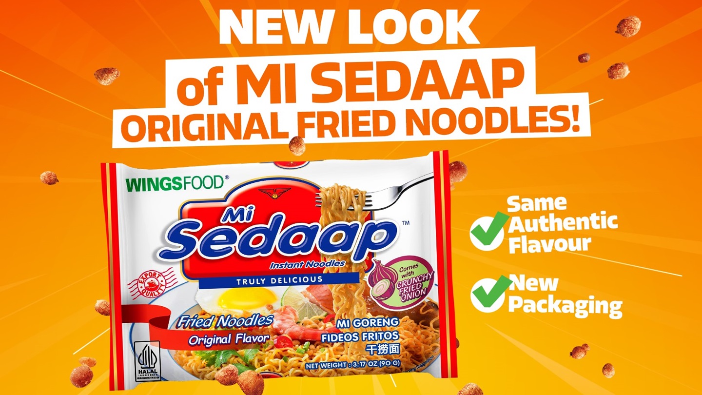 Mi Sedaap unveils new packaging for Original Fried Noodles in US