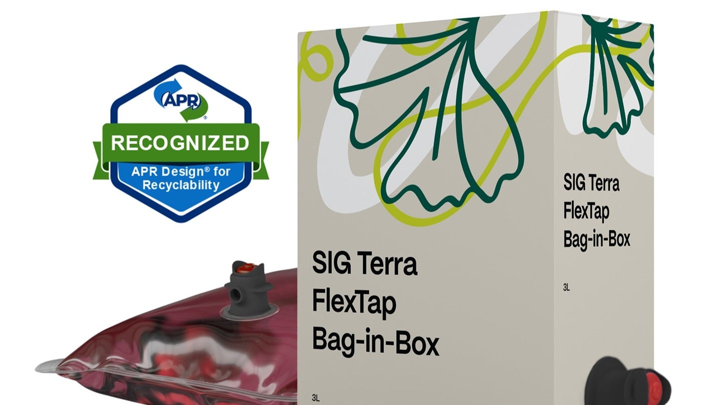 SIG achieves APR Design Recognition for recyclable packaging