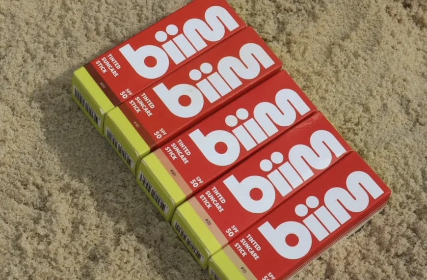 Blim Skincare Ditches Soft Neutrals for Sharp Edges and Bolder Blocks