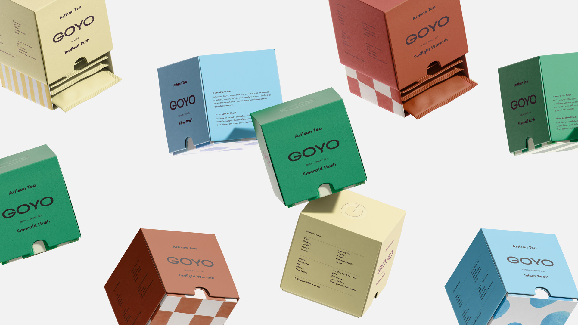 GOYO’s Tea Packaging Delivers Clarity, Calm, and Style