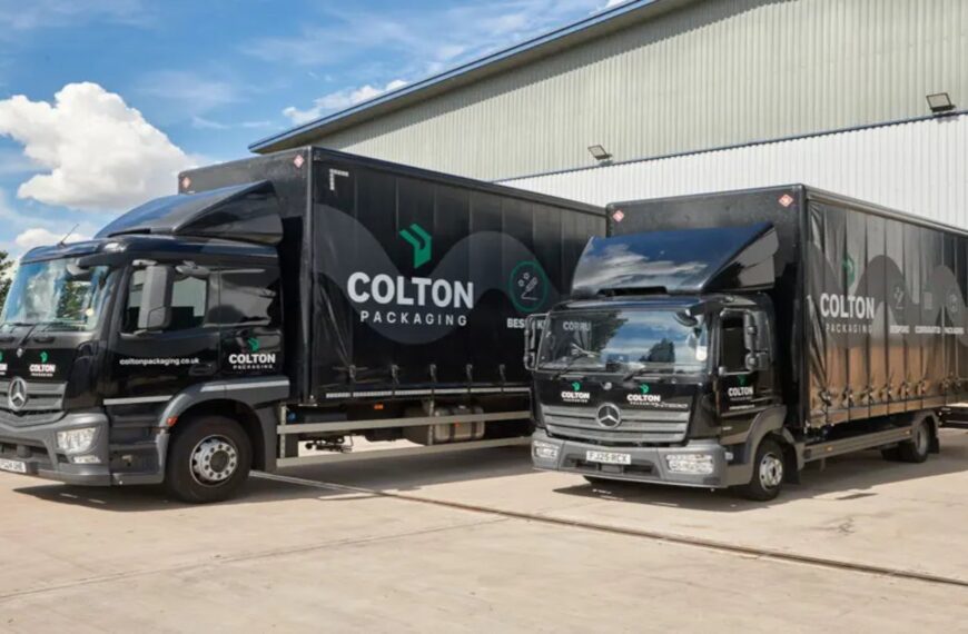 Colton Packaging boosts fleet for enhanced delivery