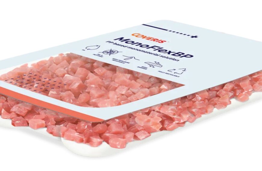 Coveris launches resealable monomaterial tray for chilled goods