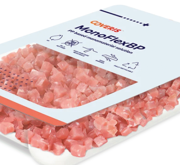 Coveris Introduces Monomaterial Resealable Tray Solution for Refrigerated Foods